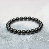 TCC™ Natural Black Tourmaline Negativity Protection And Attract Goodluck Charm Bracelet